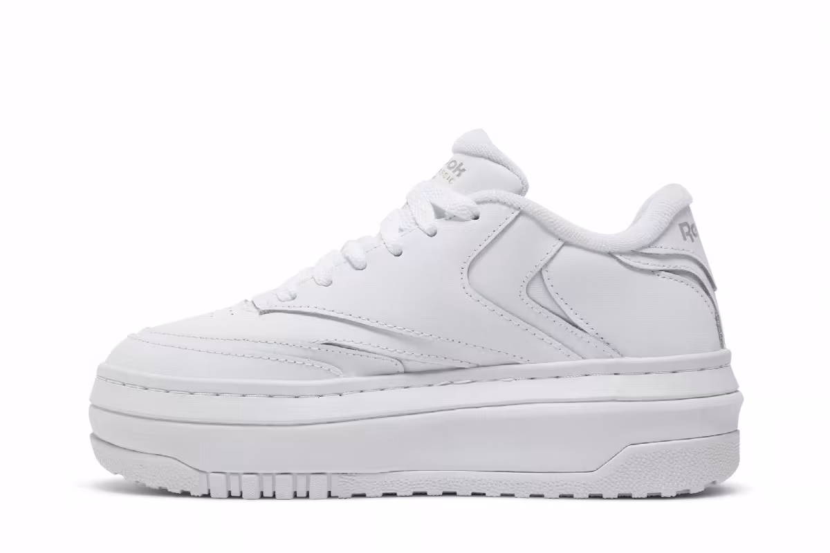 Reebok Women's Club C Extra White, view 4