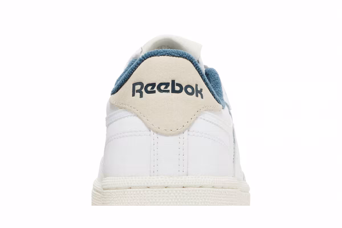 Reebok Women's Club C 85 White Hoops Blue, view 8