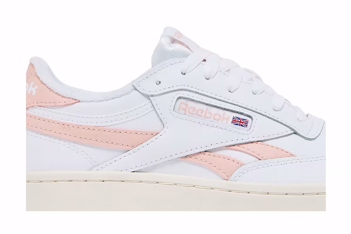 Reebok Women's Club C Revenge Chalk Possibly Pink, view 3