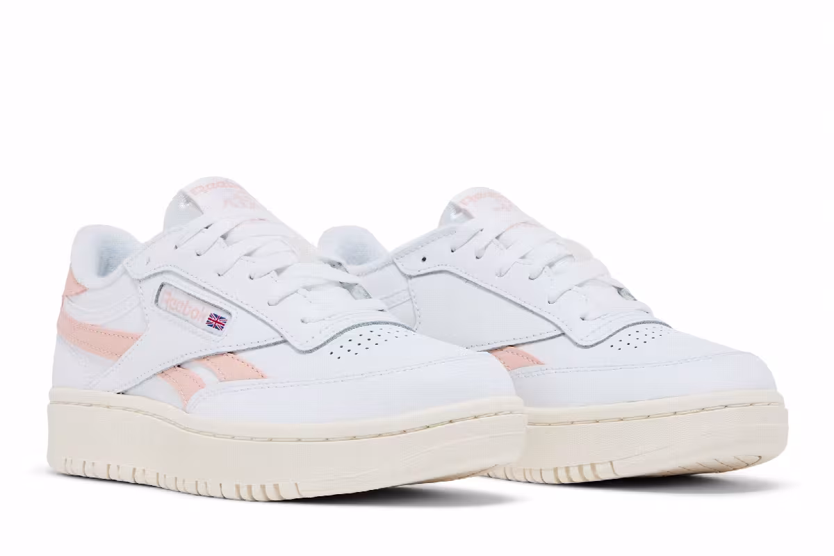 Reebok Women's Club C Revenge Chalk Possibly Pink, view 9