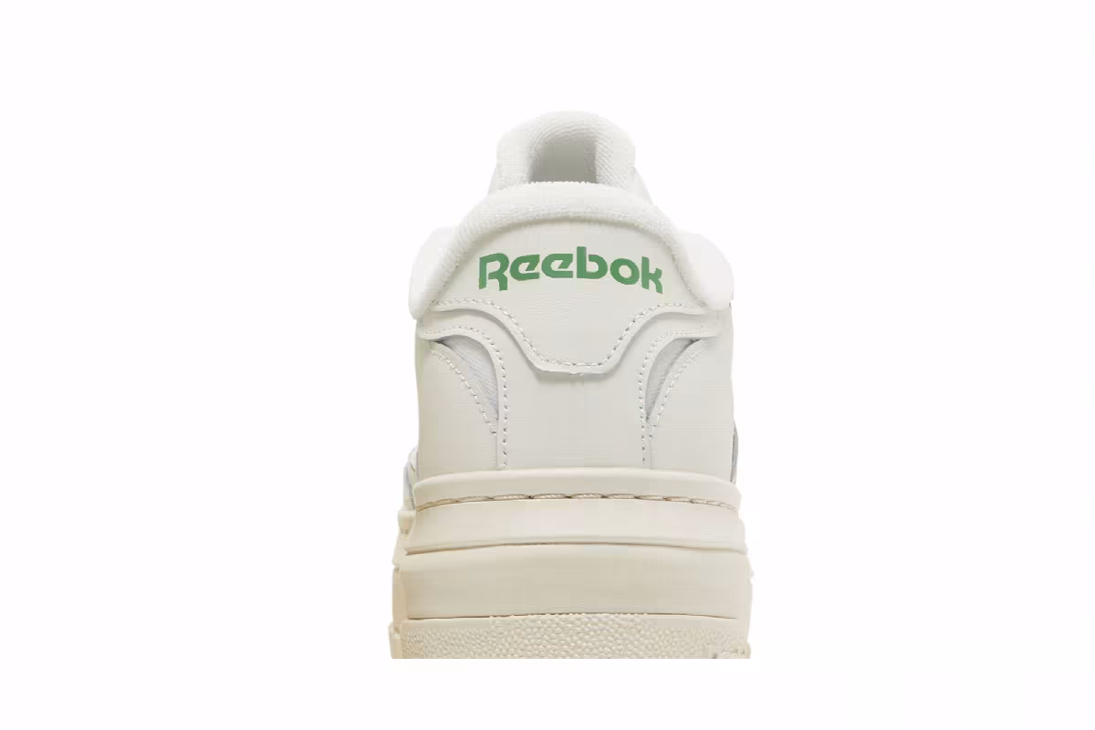 Reebok Women's Club C Extra Chalk Glen Green, view 8