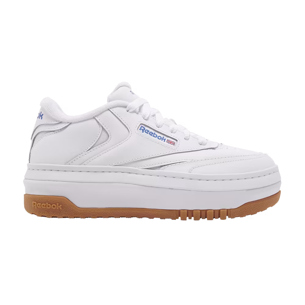 Reebok Women's Club C Extra White Vector Blue Gum