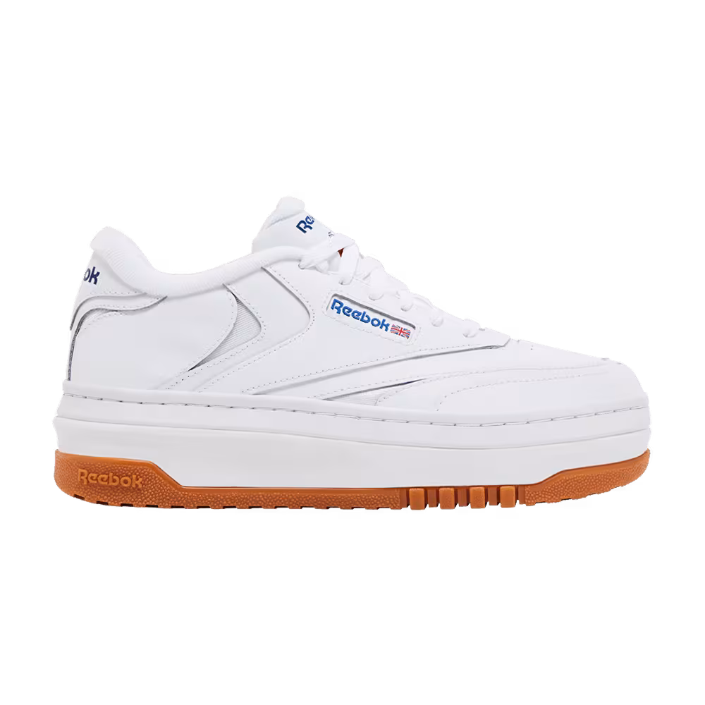 Reebok Women's Club C Extra White Vector Blue Gum