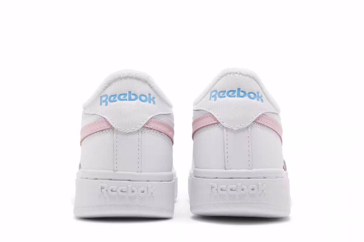 Reebok Women's Club C Double Revenge White Pink Glow, view 7