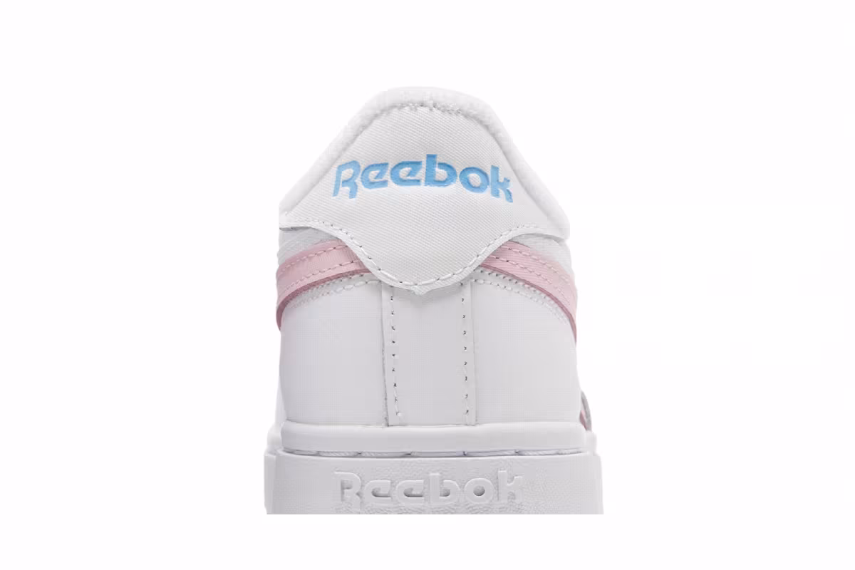 Reebok Women's Club C Double Revenge White Pink Glow, view 8