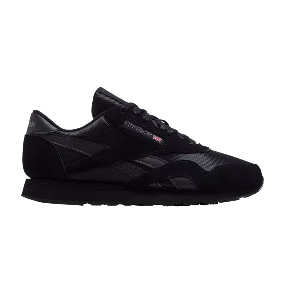Reebok Classic Nylon Black Pure Grey