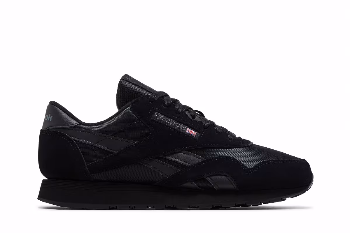 Reebok Classic Nylon Black Pure Grey, view 2