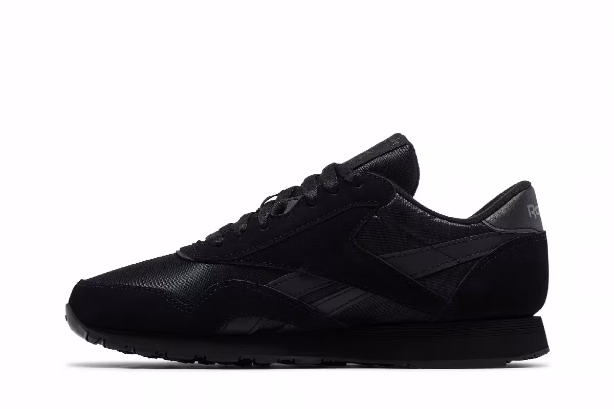 Reebok Classic Nylon Black Pure Grey, view 4