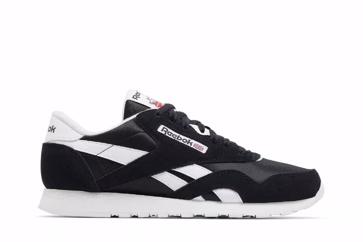 Reebok Classic Nylon Black White 2023, view 2