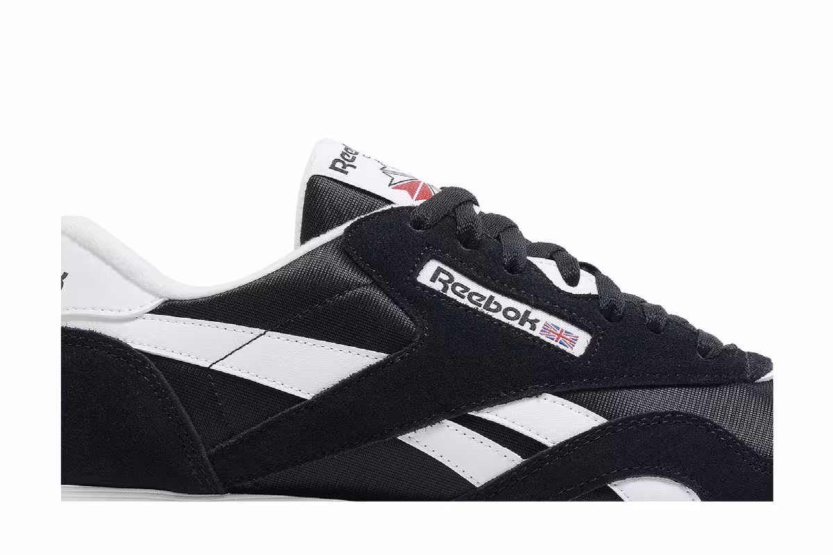 Reebok Classic Nylon Black White 2023, view 3
