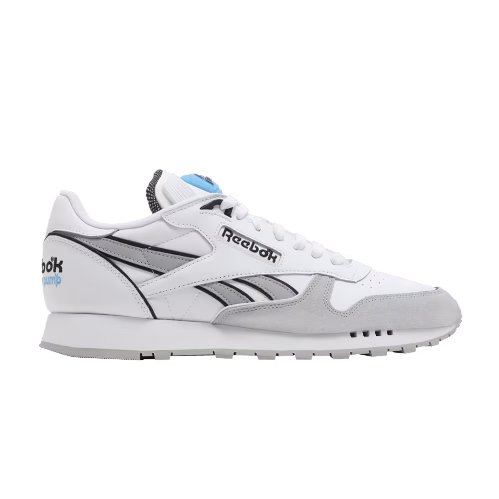 Reebok Classic Leather Pump White Pure Grey