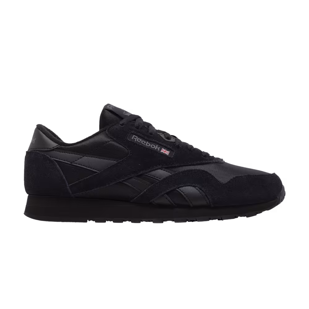 Reebok Classic Nylon Black Pure Grey