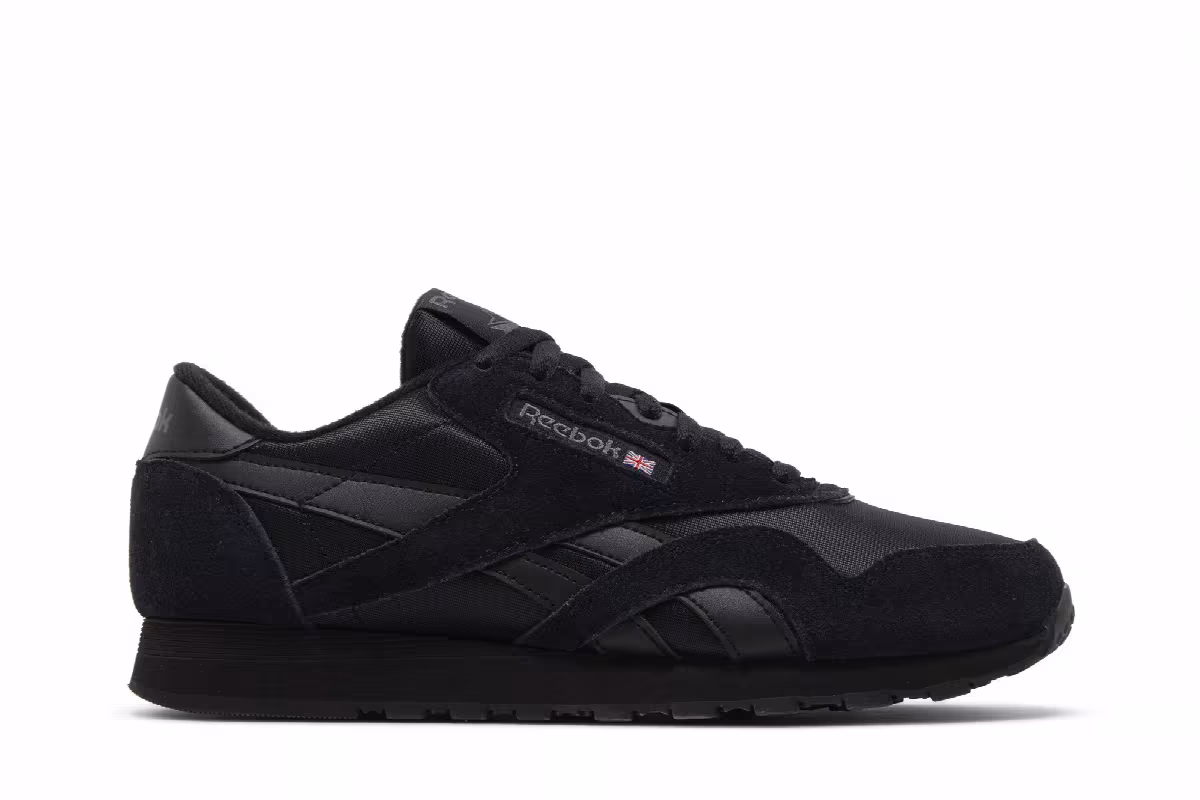 Reebok Classic Nylon Black Pure Grey, view 2
