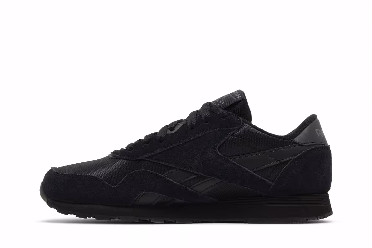 Reebok Classic Nylon Black Pure Grey, view 4