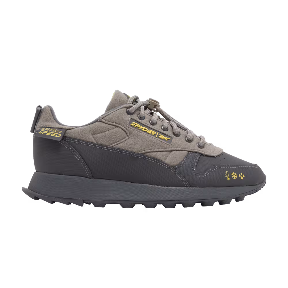 Spyder x Reebok Classic Leather Trail Cement Boldly Yellow