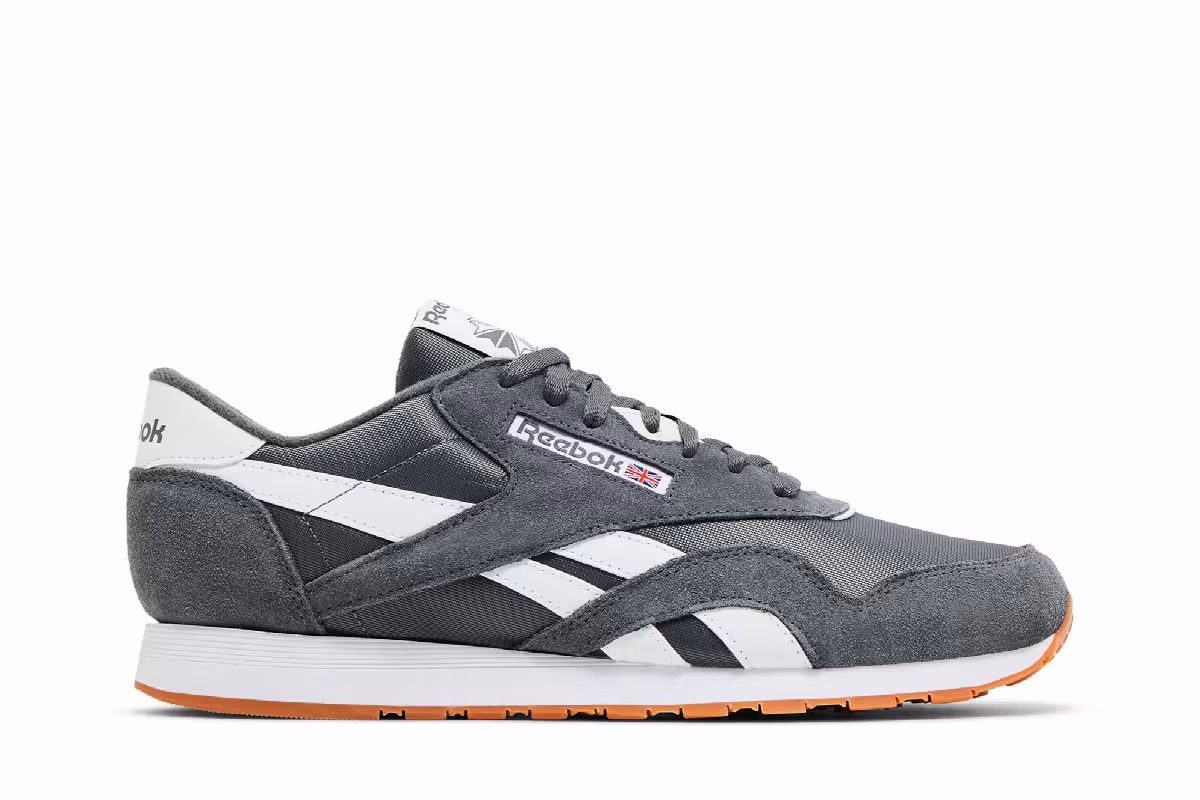 Reebok Classic Nylon Grey White, view 2
