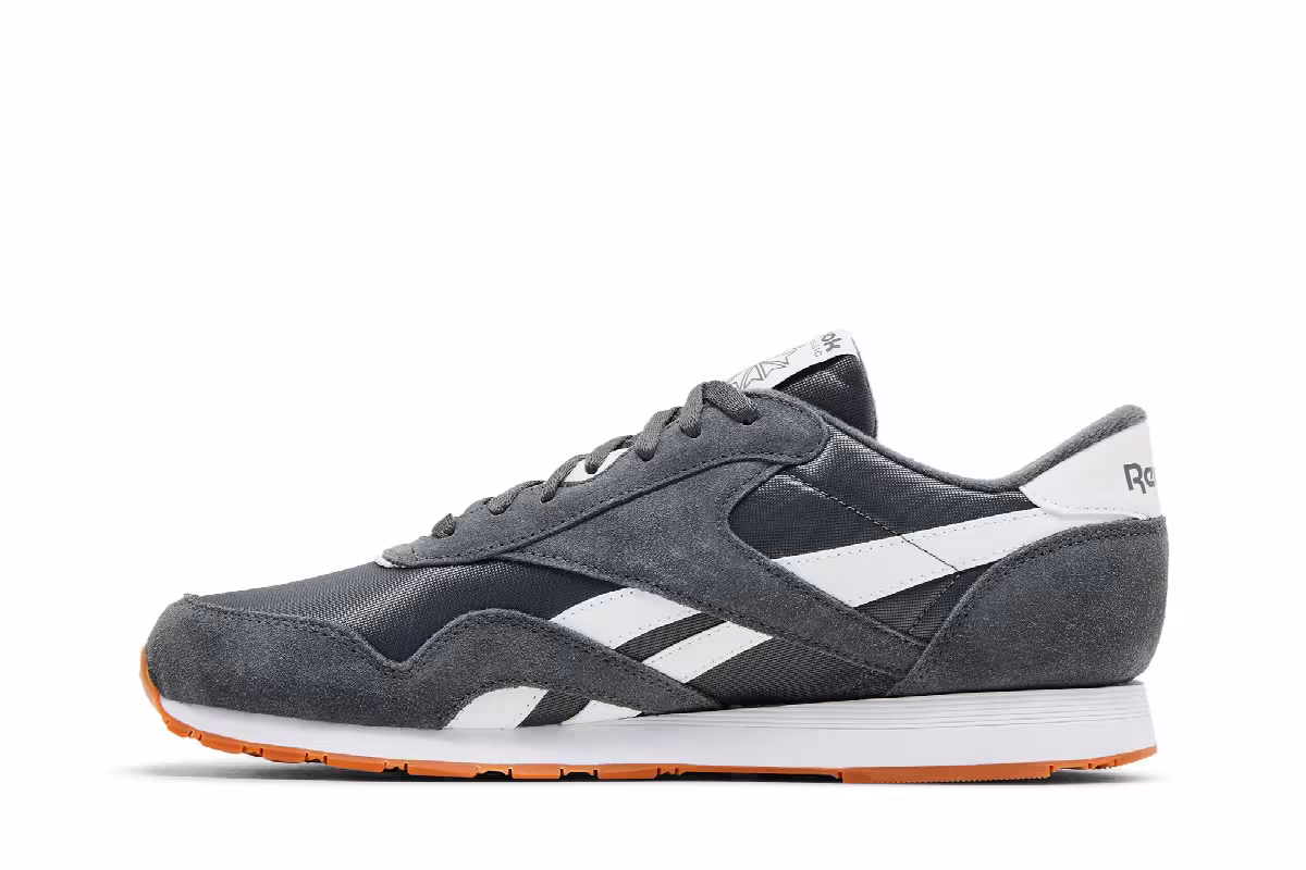 Reebok Classic Nylon Grey White, view 4