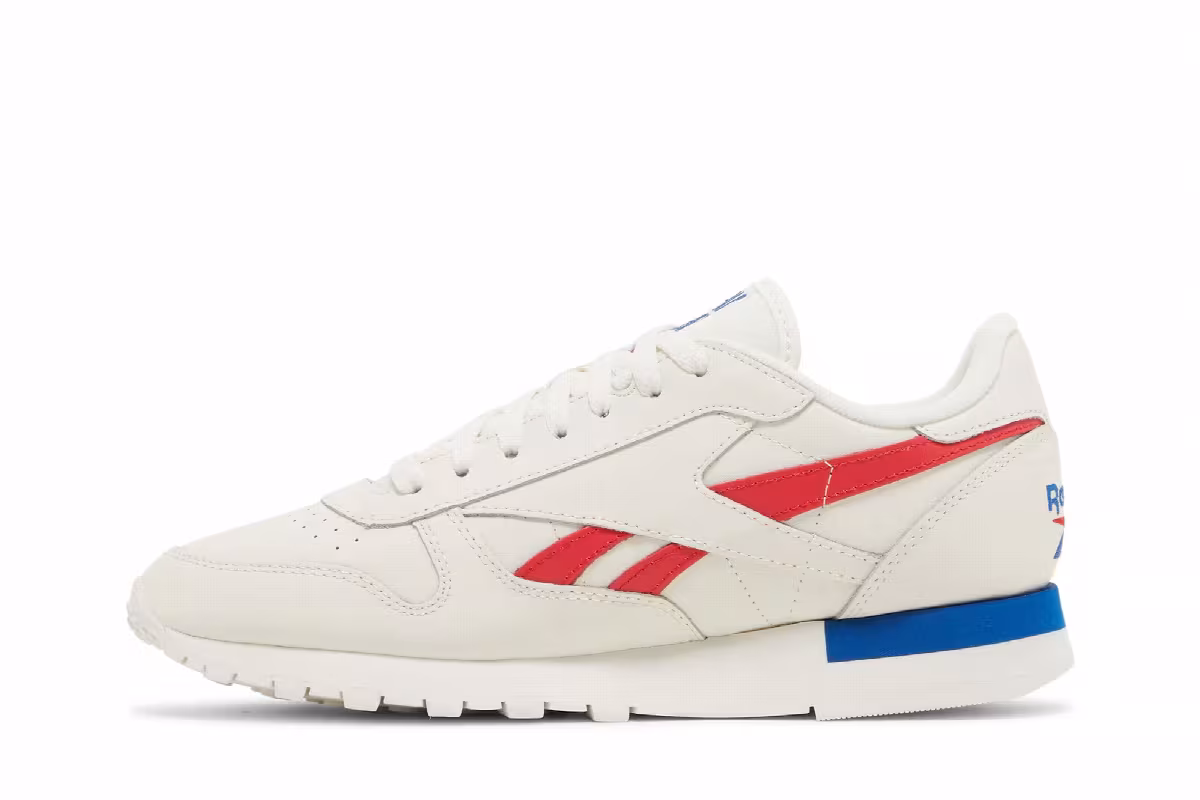 Reebok Classic Leather My Name Is - White Red Blue, view 4