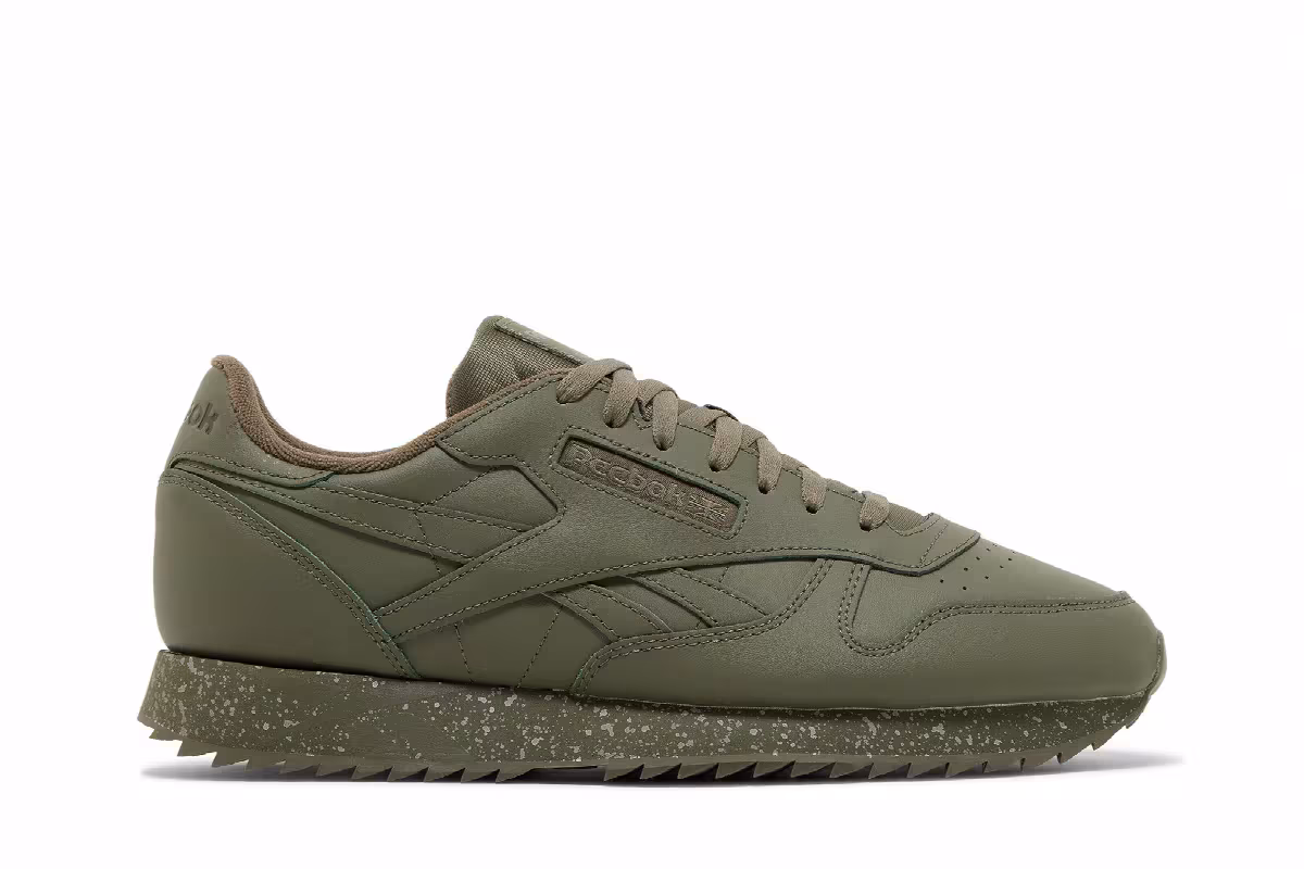 Reebok Classic Leather Ripple Hunter Green, view 2