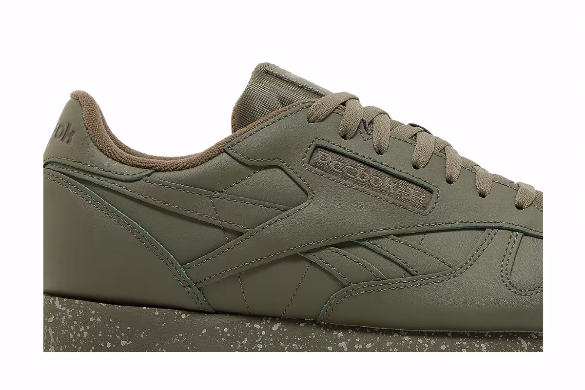Reebok Classic Leather Ripple Hunter Green, view 3