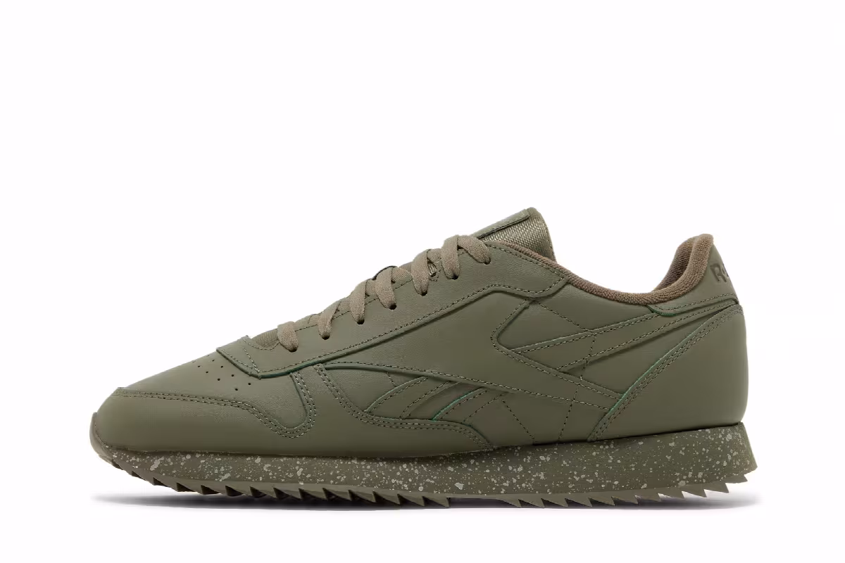 Reebok Classic Leather Ripple Hunter Green, view 4