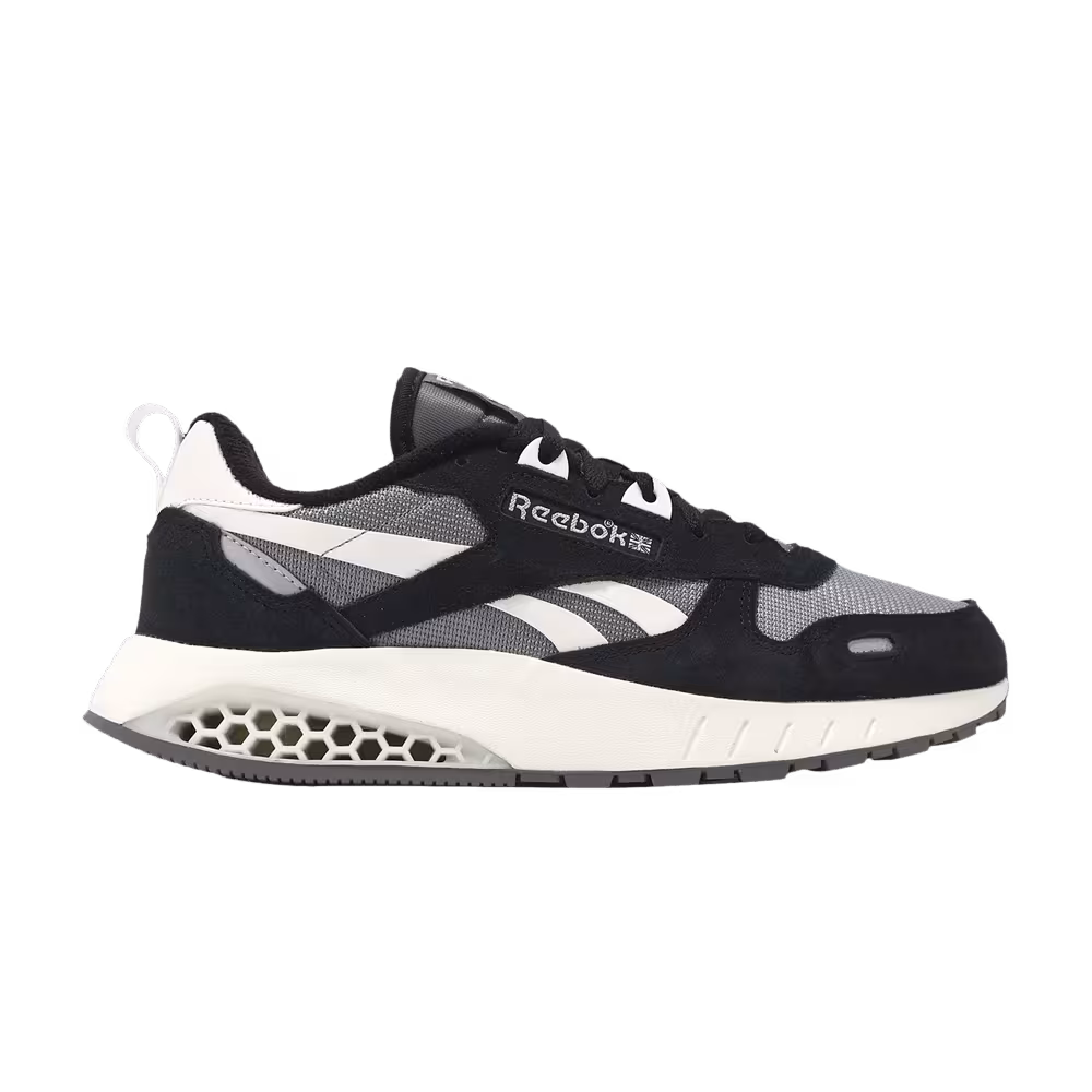 Reebok Classic Leather Hexalite Black Pure Grey