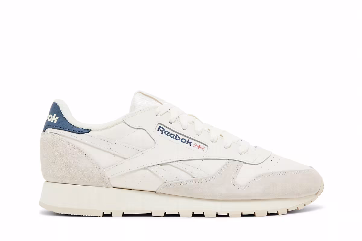 Reebok Classic Leather Chalk Hoops Blue, view 2