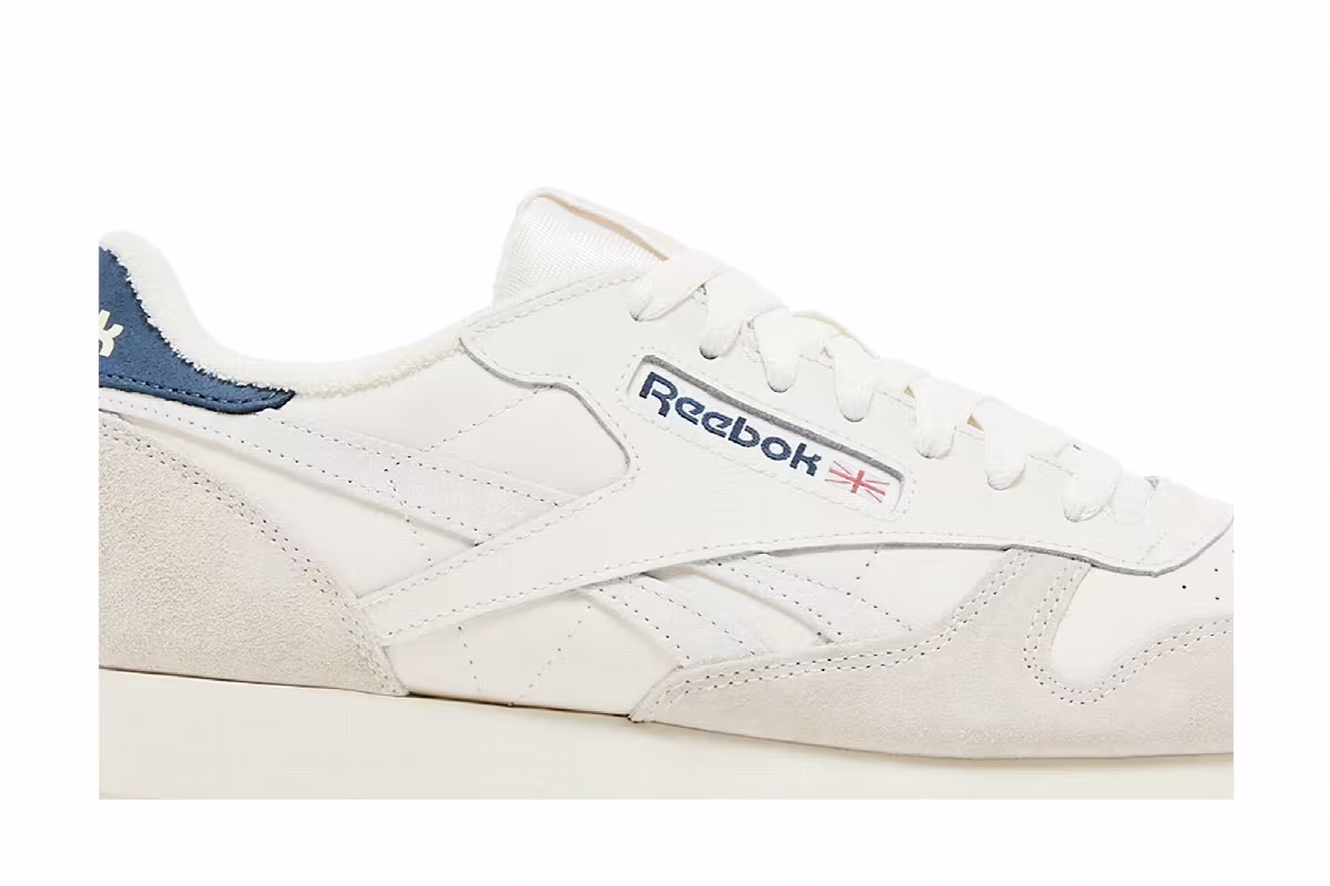 Reebok Classic Leather Chalk Hoops Blue, view 3