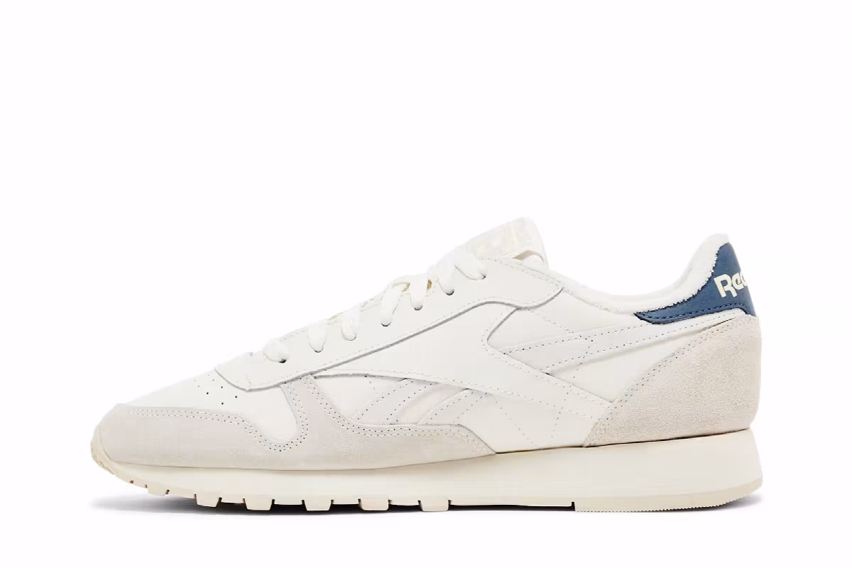 Reebok Classic Leather Chalk Hoops Blue, view 4