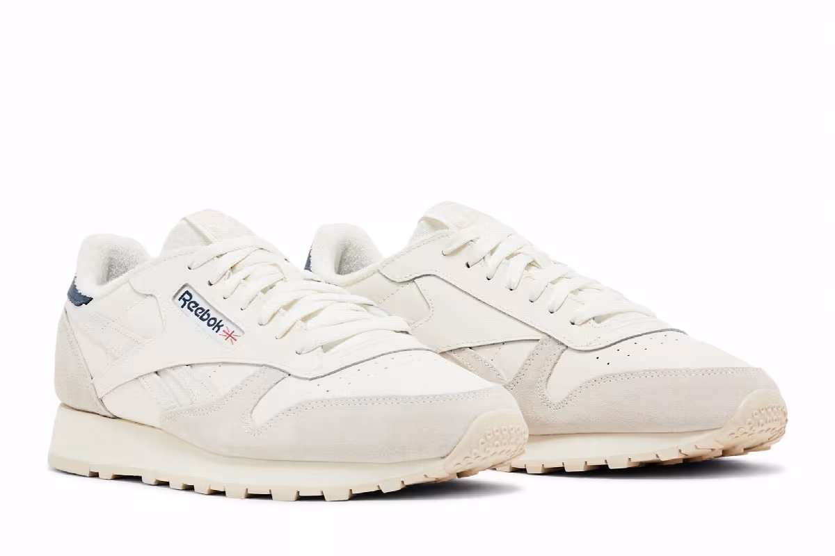 Reebok Classic Leather Chalk Hoops Blue, view 9