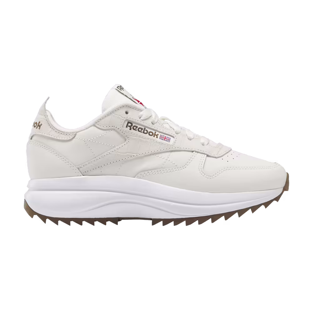 Reebok Women's Classic Leather SP Extra Animal Print - Chalk White