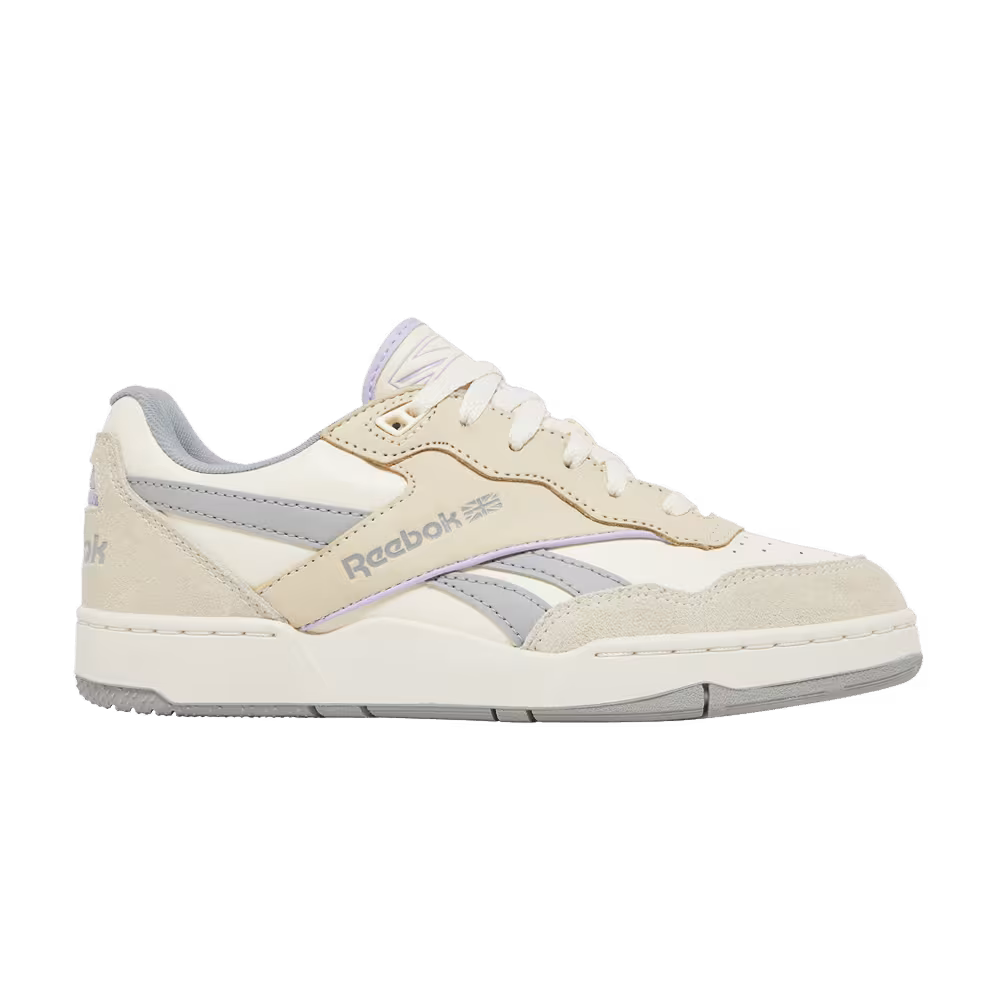 Reebok Women's BB4000 2 White Purple Oasis