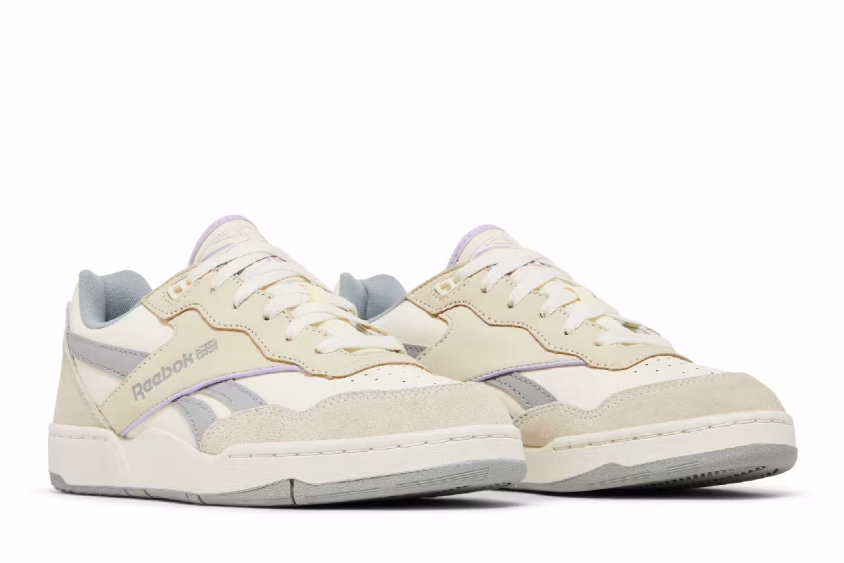 Reebok Women's BB4000 2 White Purple Oasis, view 9
