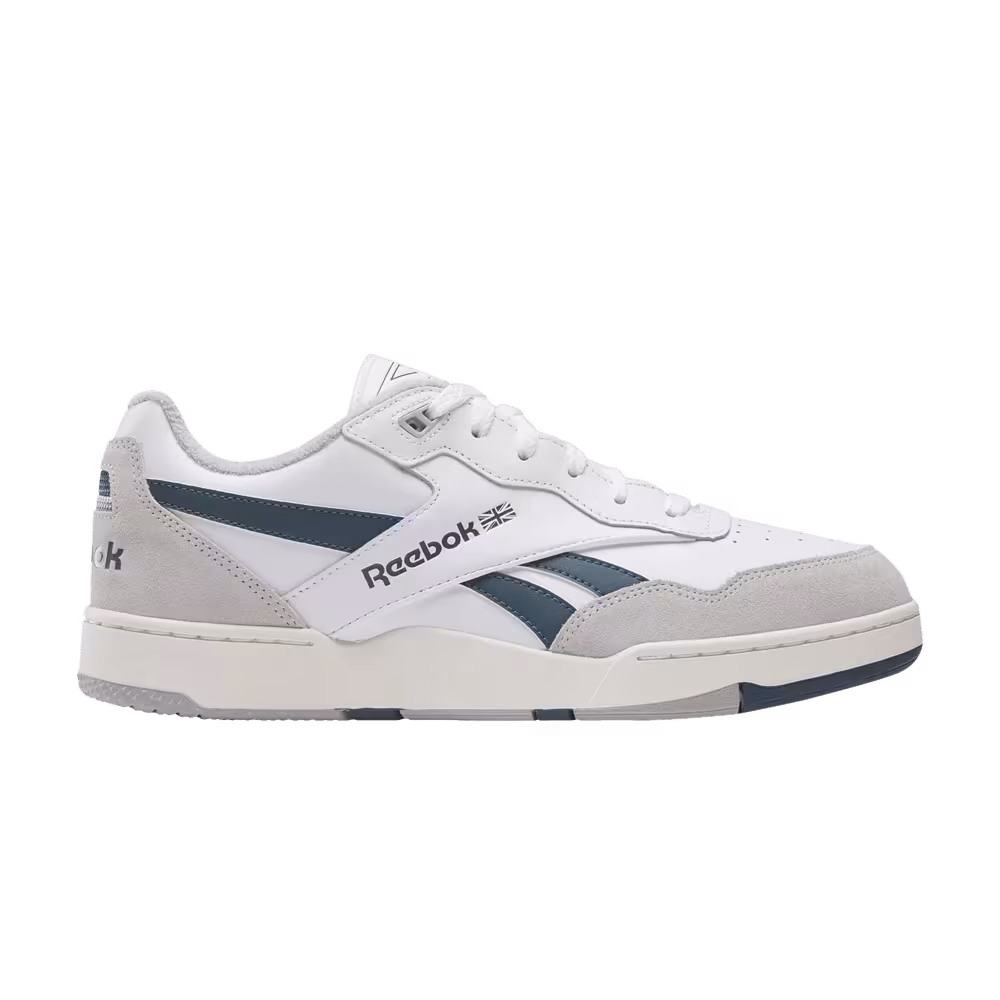 Reebok BB4000 2 White Hoops Blue