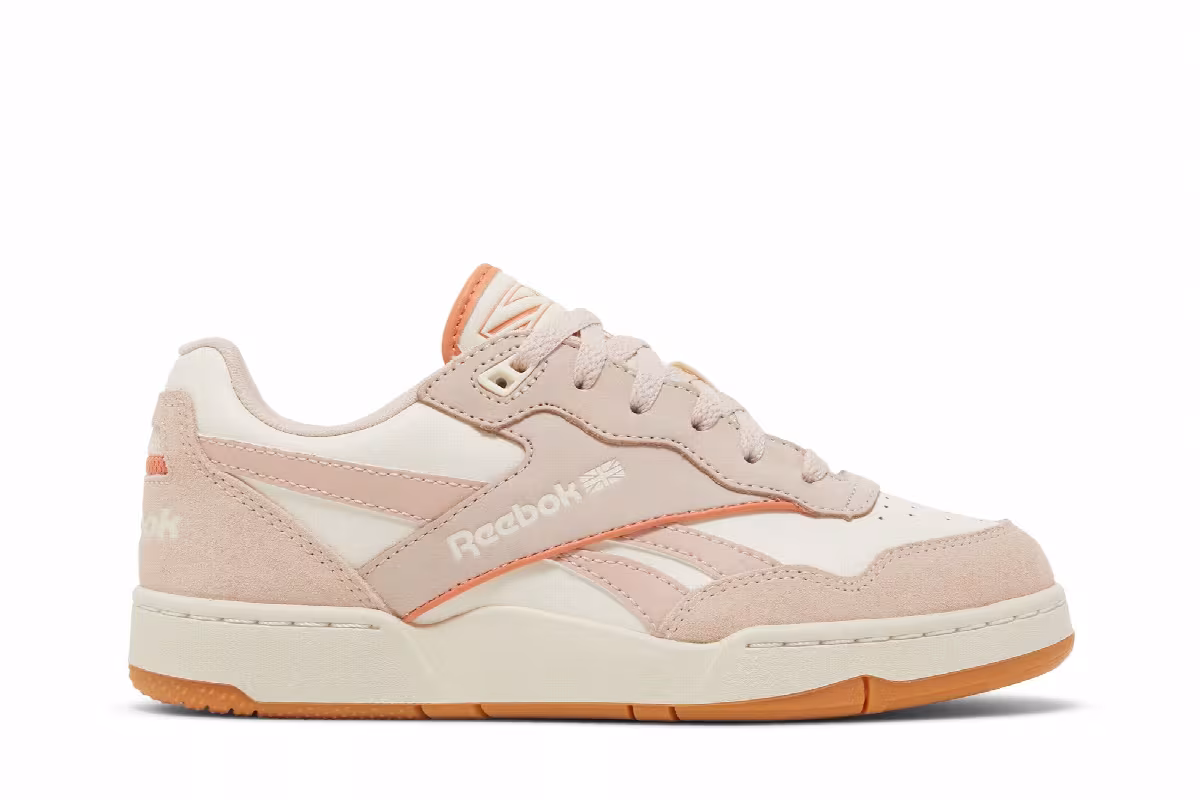 Reebok Women's BB4000 2 Soft Ecru Coral, view 2