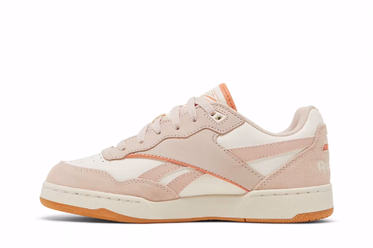 Reebok Women's BB4000 2 Soft Ecru Coral, view 4