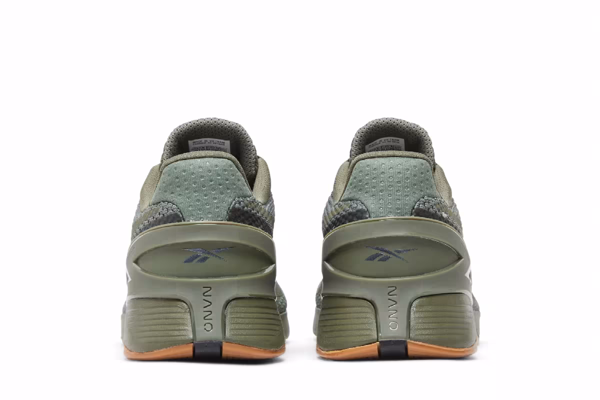 Reebok Nano X3 Hunter Green Gum, view 7