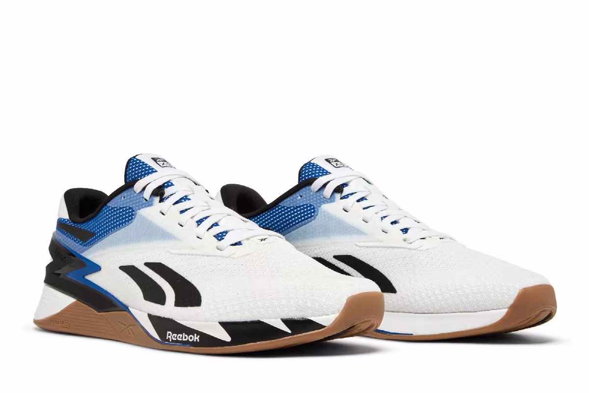 Reebok Nano X3 Blue Green Mismatched, view 9