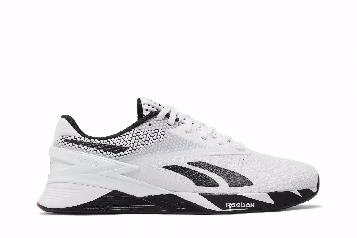Reebok Nano X3 White Black, view 2