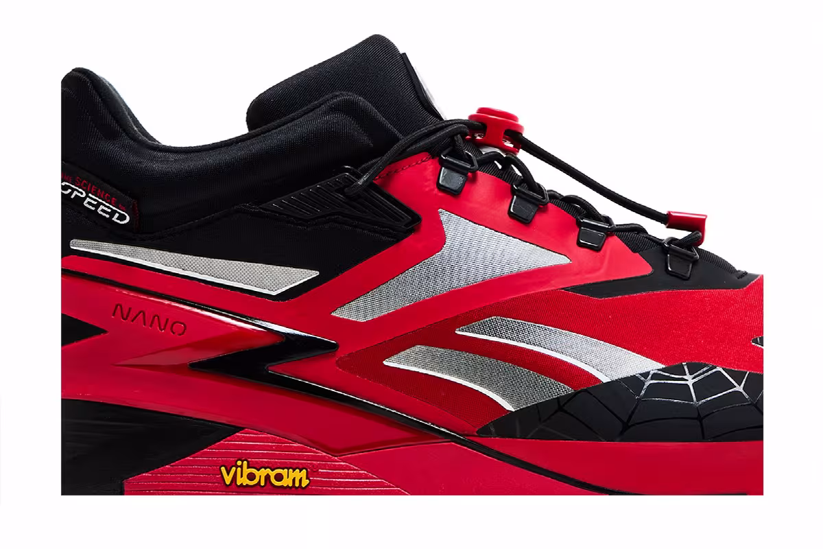 Spyder x Reebok Nano X3 Adventure Winter Scarlet Pewter, view 3