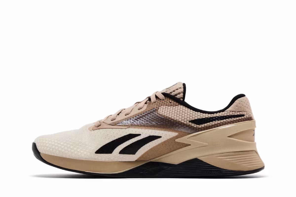 Reebok Nano X3 Cold Grey Black Gum, view 4