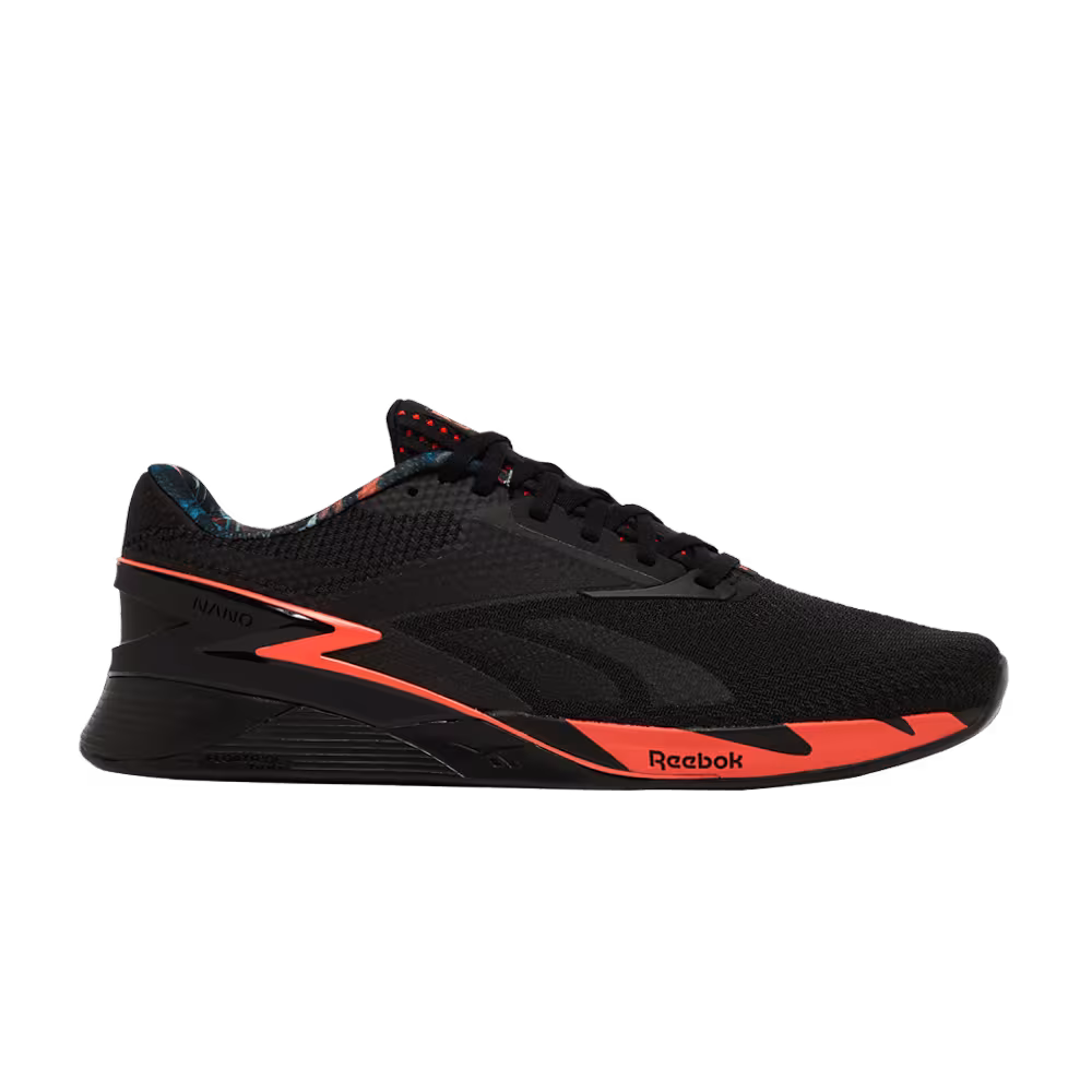 Reebok Nano X3 Black Orange Flare