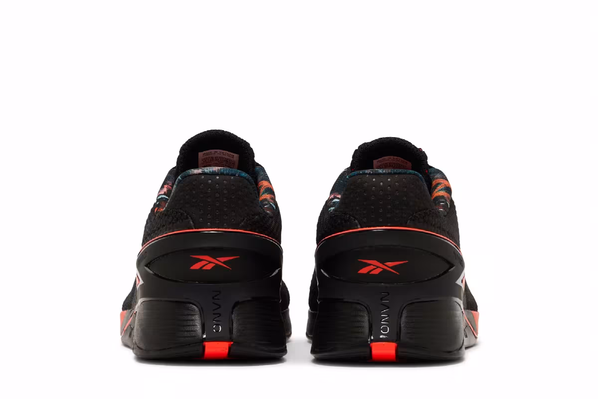 Reebok Nano X3 Black Orange Flare, view 7