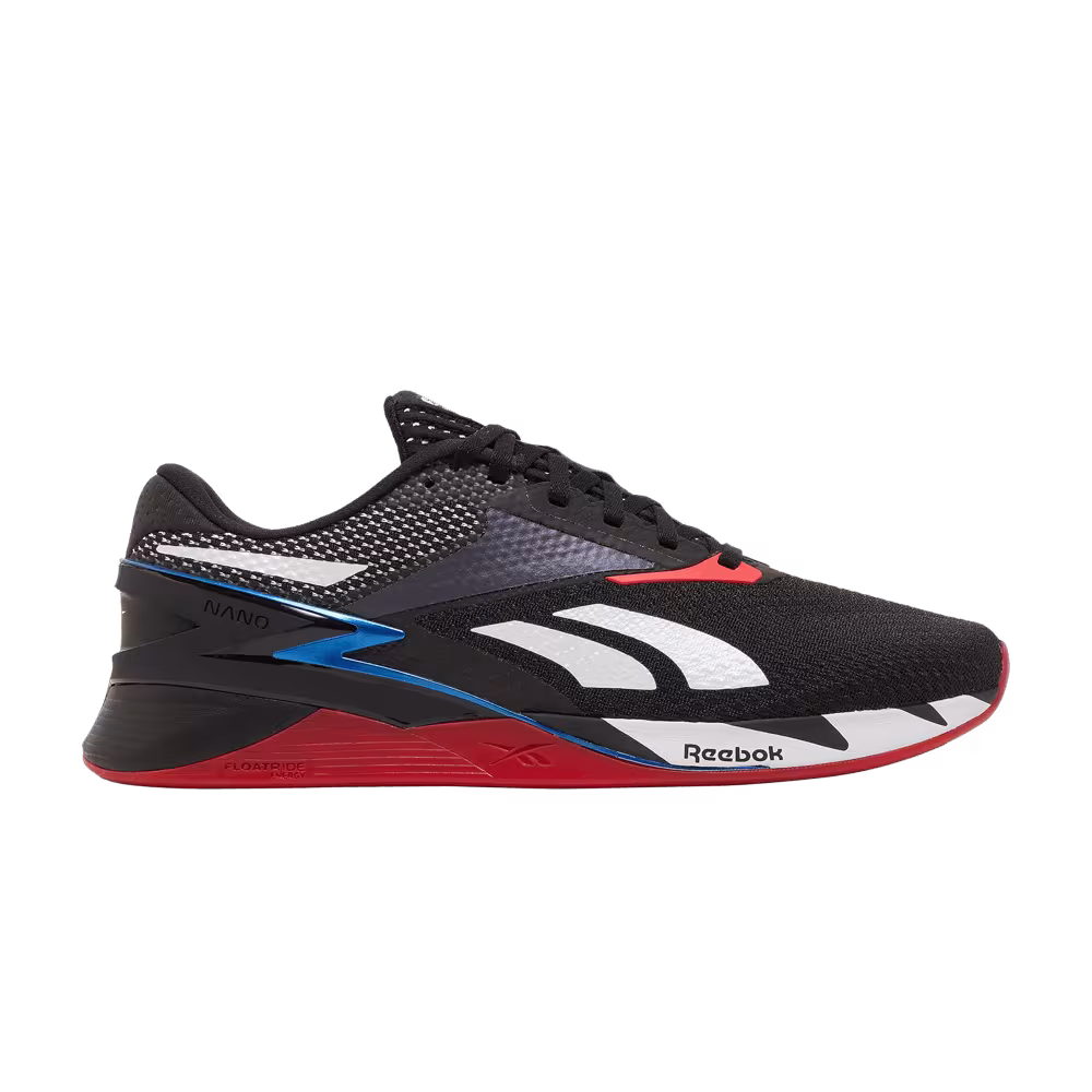 Reebok Nano X3 Black Blue Red