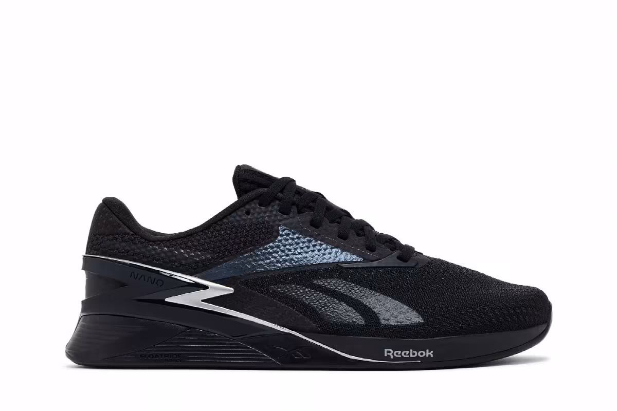 Reebok Nano X3 Black Pewter, view 2