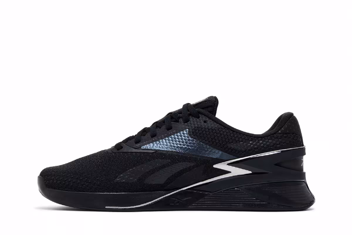 Reebok Nano X3 Black Pewter, view 4