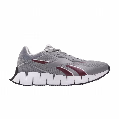 Reebok Zig Dynamica 4 'Pure Grey Classic Maroon'