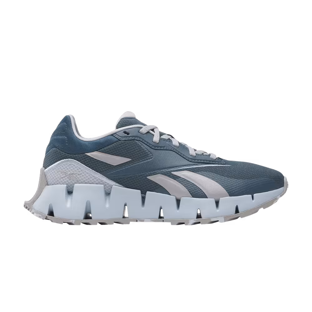 Reebok Women's Zig Dynamica 4 Adventure Hoops Blue Pure Grey