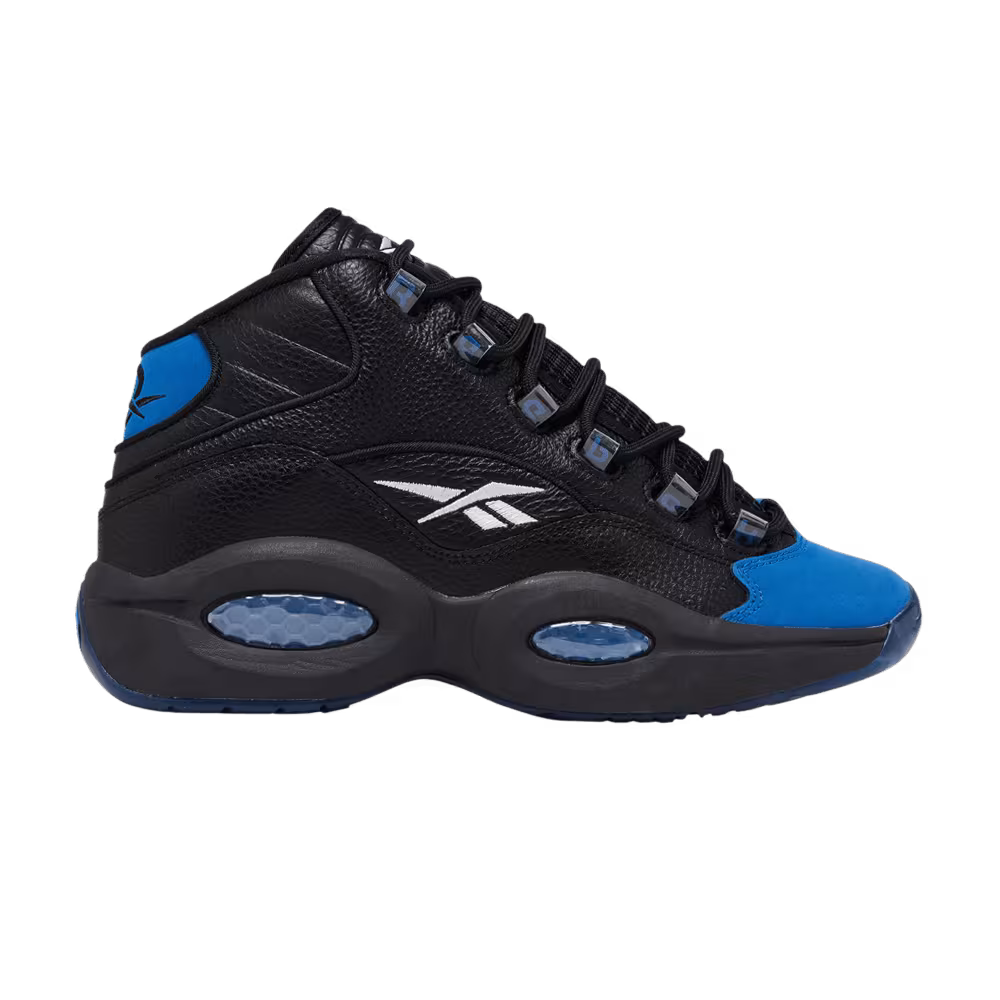 Reebok Question Mid Black Vector Blue