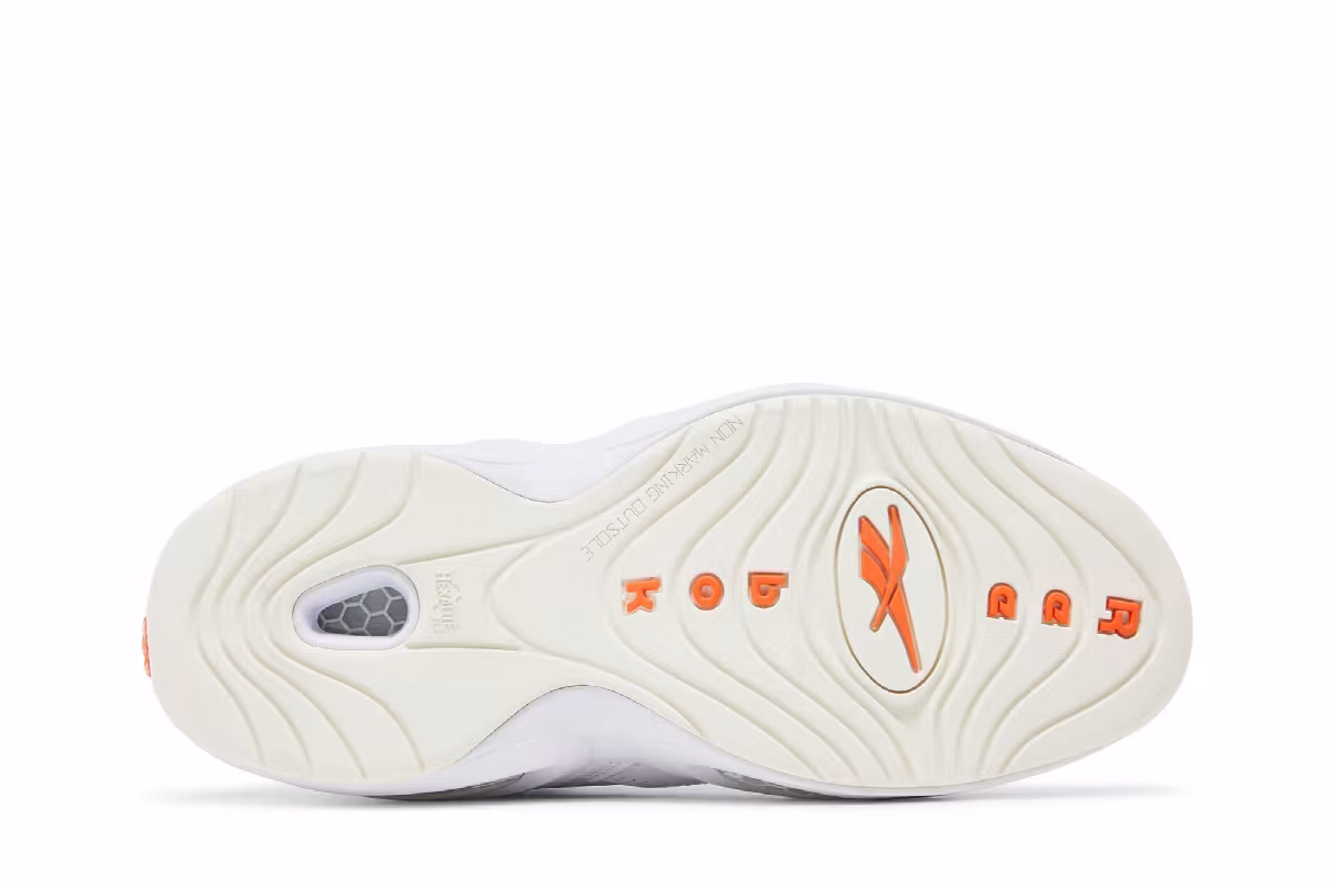 Reebok Question Mid Orange Toe 2023, view 5